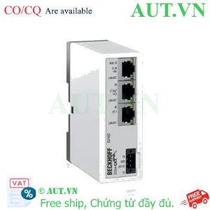 Ảnh của CU1423 | Infrastructure, 3-port junction, EtherCAT G, 1 Gbit/s, 24 V DC, RJ45