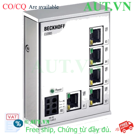 Ảnh của CU2005 | Infrastructure, 5-port switch, Ethernet, 100 Mbit/s, 24 V DC, RJ45