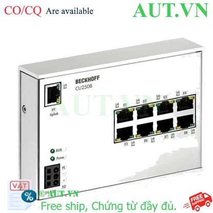 Ảnh của CU2508 | Infrastructure, 8-port port multiplier, Ethernet, 24 V DC, RJ45