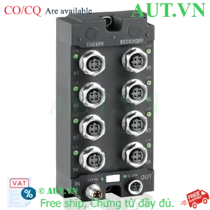 Ảnh của CU2608 | Infrastructure, 8-port switch, Ethernet, 100 Mbit/s, 24 V DC, M12
