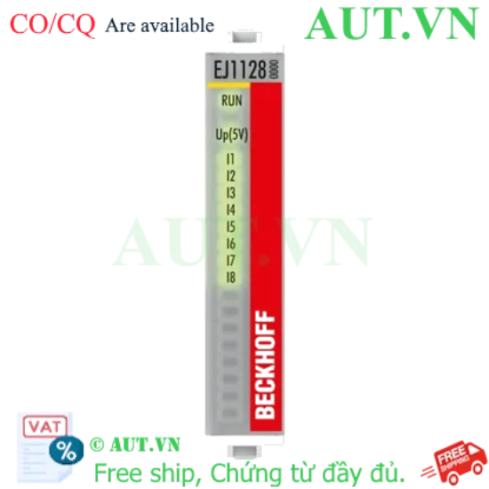 Ảnh của EJ1128 | EtherCAT plug-in module, 8-channel digital input, 3.3 V DC/5 V DC, 0.05 µs