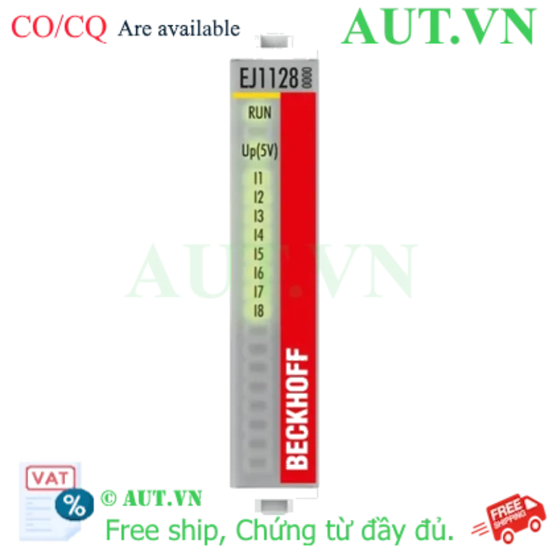 Ảnh của EJ1128 | EtherCAT plug-in module, 8-channel digital input, 3.3 V DC/5 V DC, 0.05 µs