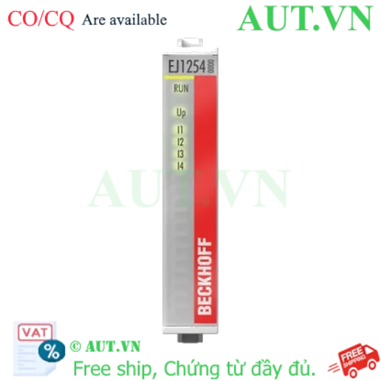 Ảnh của EJ1254 | EtherCAT plug-in module, 4-channel digital input, 24 V DC, 1 µs, timestamp