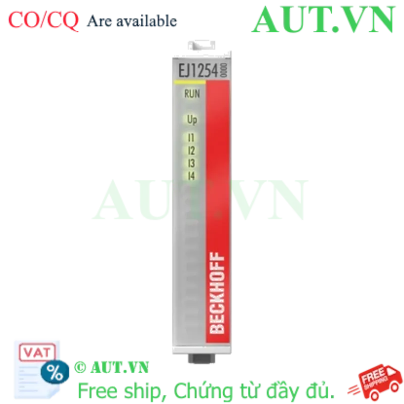Ảnh của EJ1254 | EtherCAT plug-in module, 4-channel digital input, 24 V DC, 1 µs, timestamp