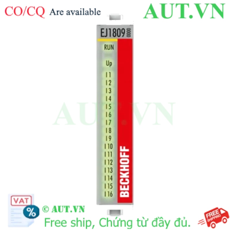 Ảnh của EJ1809 | EtherCAT plug-in module, 16-channel digital input, 24 V DC, 3 ms