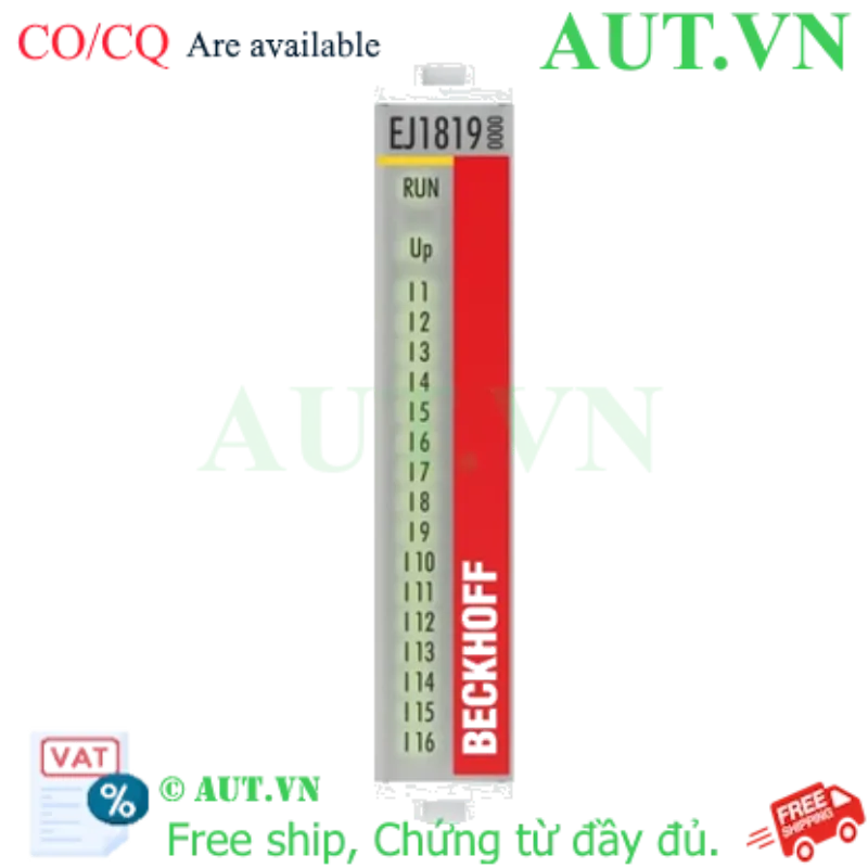 Ảnh của EJ1819 | EtherCAT plug-in module, 16-channel digital input, 24 V DC, 10 µs
