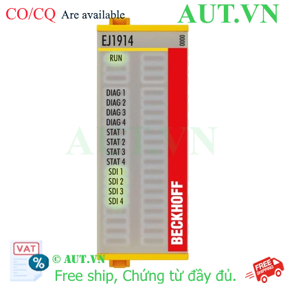 Ảnh của EJ1914 | EtherCAT plug-in module, 4-channel digital input, 24 V DC, TwinSAFE, TwinSAFE Logic