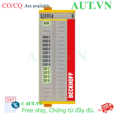 Ảnh của EJ1914 | EtherCAT plug-in module, 4-channel digital input, 24 V DC, TwinSAFE, TwinSAFE Logic
