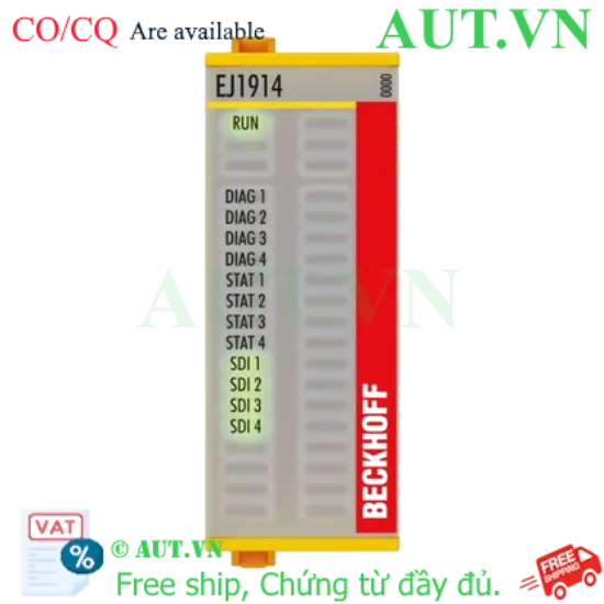 Ảnh của EJ1914 | EtherCAT plug-in module, 4-channel digital input, 24 V DC, TwinSAFE, TwinSAFE Logic