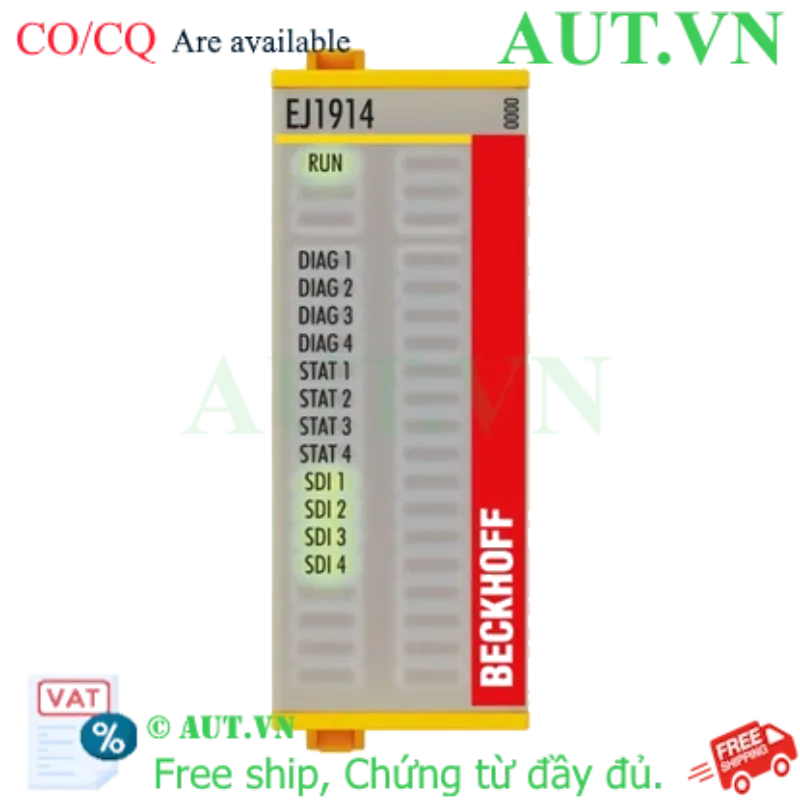 Ảnh của EJ1914 | EtherCAT plug-in module, 4-channel digital input, 24 V DC, TwinSAFE, TwinSAFE Logic