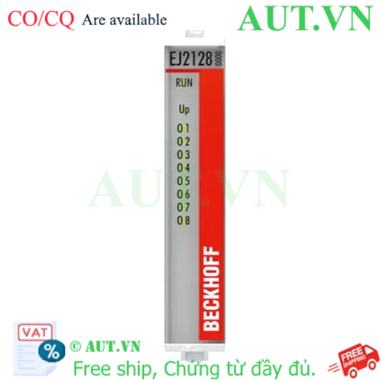 Ảnh của EJ2128 | EtherCAT plug-in module, 8-channel digital output, 3.3 V DC/5 V DC, 20 mA