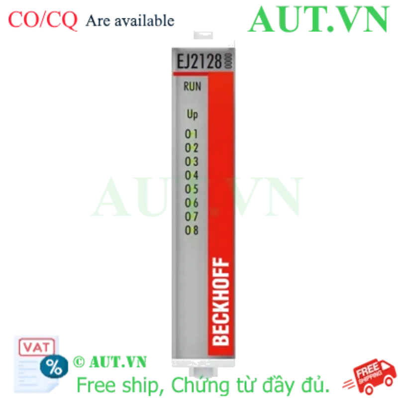 Ảnh của EJ2128 | EtherCAT plug-in module, 8-channel digital output, 3.3 V DC/5 V DC, 20 mA