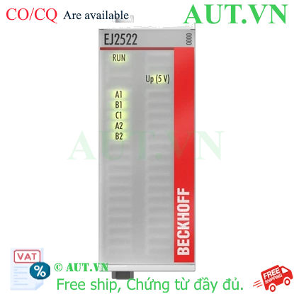 Ảnh của EJ2522 | EtherCAT plug-in module, 2-channel pulse train output, incr. enc. simulation, RS422, 50 mA