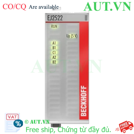Ảnh của EJ2522 | EtherCAT plug-in module, 2-channel pulse train output, incr. enc. simulation, RS422, 50 mA