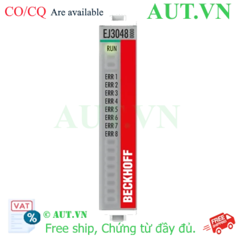 Ảnh của EJ3048 | EtherCAT plug-in module, 8-channel analog input, current, 0…20 mA, 12 bit, single-ended