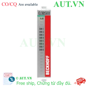 Ảnh của EJ3058 | EtherCAT plug-in module, 8-channel analog input, current, 4…20 mA, 12 bit, single-ended