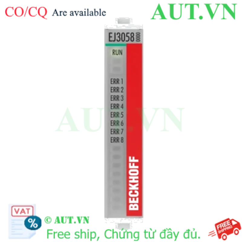 Ảnh của EJ3058 | EtherCAT plug-in module, 8-channel analog input, current, 4…20 mA, 12 bit, single-ended