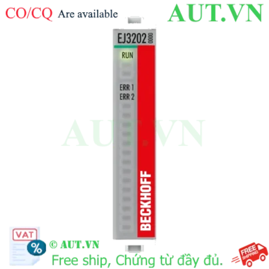 Ảnh của EJ3202 | EtherCAT plug-in module, 2-channel analog input, temperature, RTD (Pt100), 16 bit