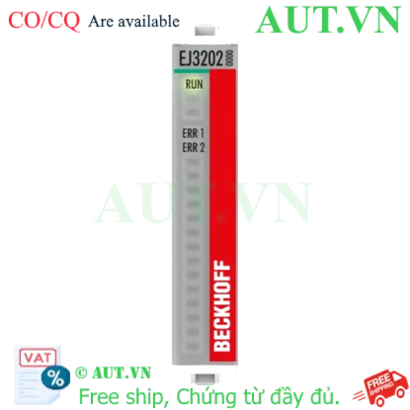 Ảnh của EJ3202 | EtherCAT plug-in module, 2-channel analog input, temperature, RTD (Pt100), 16 bit