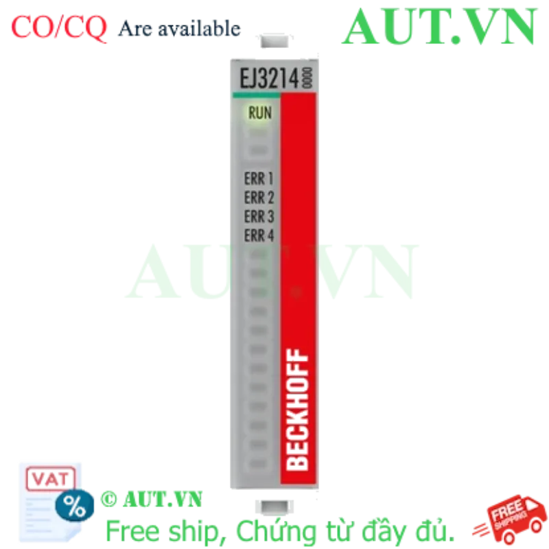Ảnh của EJ3214 | EtherCAT plug-in module, 4-channel analog input, temperature, RTD (Pt100), 16 bit, 3-wire connection