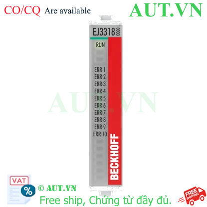 Ảnh của EJ3318 | EtherCAT plug-in module, 8-channel analog input, temperature, thermocouple, 16 bit
