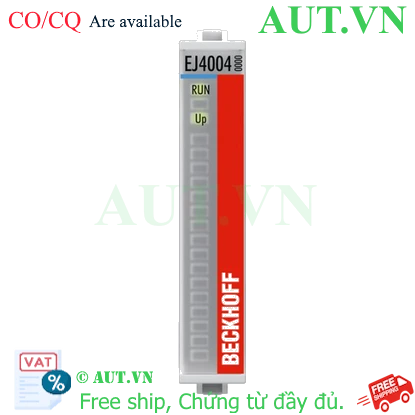 Ảnh của EJ4004 | EtherCAT plug-in module, 4-channel analog output, voltage, 0…10 V, 12 bit