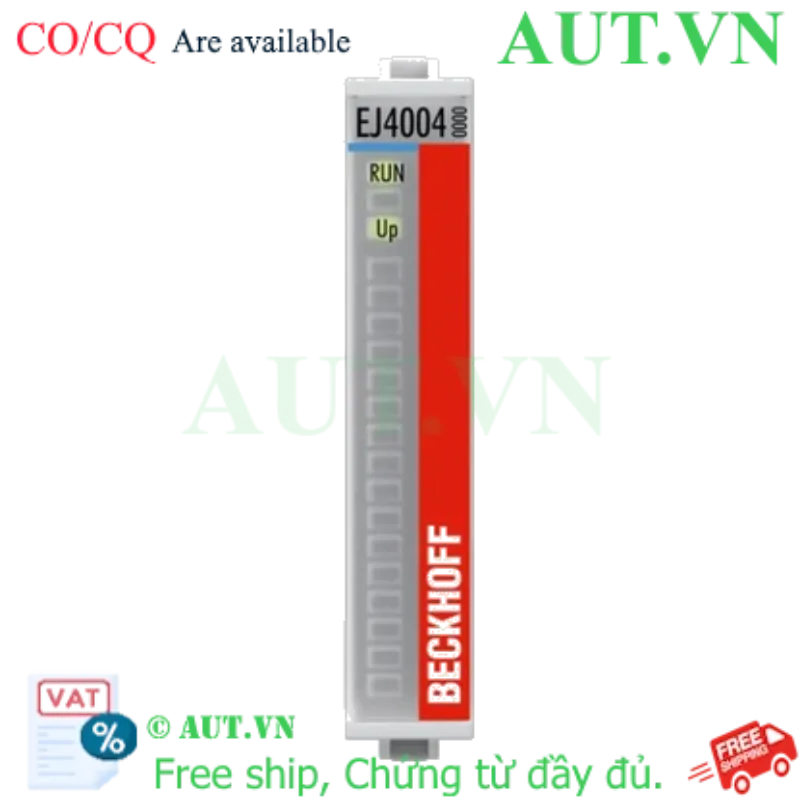 Ảnh của EJ4004 | EtherCAT plug-in module, 4-channel analog output, voltage, 0…10 V, 12 bit