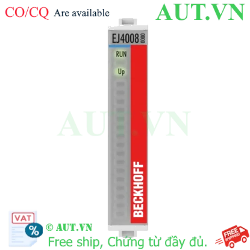 Ảnh của EJ4008 | EtherCAT plug-in module, 8-channel analog output, voltage, 0…10 V, 12 bit