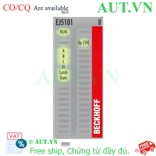 Ảnh của EJ5101 | EtherCAT plug-in module, 1-channel encoder interface, incremental, 5 V DC (DIFF RS422, TTL), 1 MHz