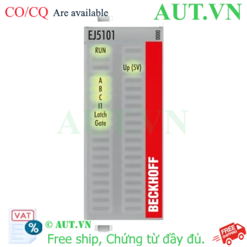 Ảnh của EJ5101 | EtherCAT plug-in module, 1-channel encoder interface, incremental, 5 V DC (DIFF RS422, TTL), 1 MHz