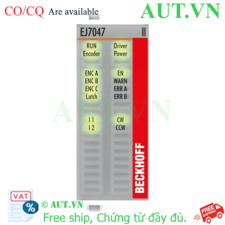 Ảnh của EJ7047 | EtherCAT plug-in module, 1-channel motion interface, stepper motor, 48 V DC, 5 A, vector control, with incremental encoder