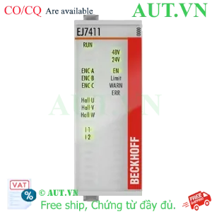 Ảnh của EJ7411 | EtherCAT plug-in module, 1-channel motion interface, BLDC motor, 48 V DC, 4.5 A, with incremental encoder, suitable for STO applications