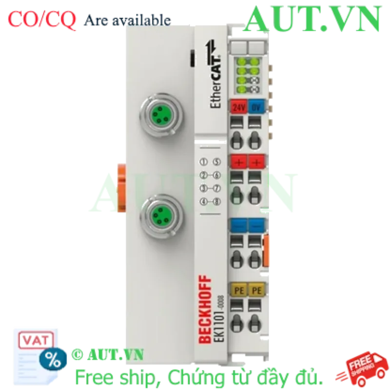 Ảnh của EK1101-0008 | EtherCAT Coupler with ID switch and M8 connection