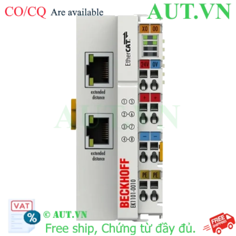 Ảnh của EK1101-0010 | EtherCAT Coupler with ID switch, Extended Distance
