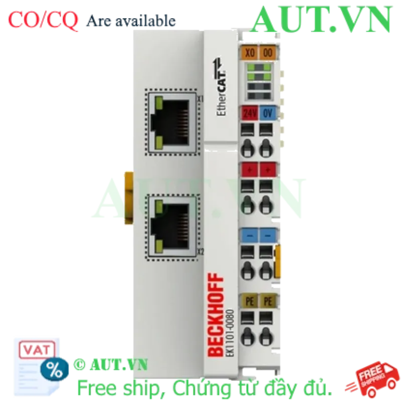Ảnh của EK1101-0080 | EtherCAT Coupler with ID switch, Fast Hot Connect