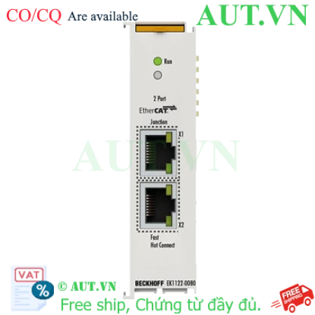 Ảnh của EK1122-0080 | 2-port EtherCAT junction, Fast Hot Connect