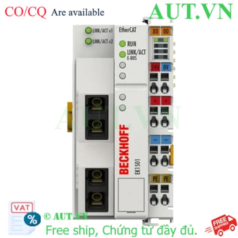 Ảnh của EK1501 | EtherCAT Coupler with ID switch, multimode fibre optic