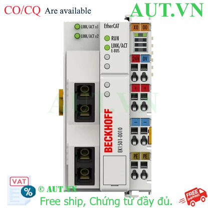 Ảnh của EK1501-0010 | EtherCAT Coupler with ID switch, single mode fibre optic