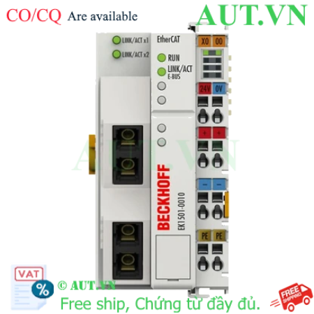 Ảnh của EK1501-0010 | EtherCAT Coupler with ID switch, single mode fibre optic