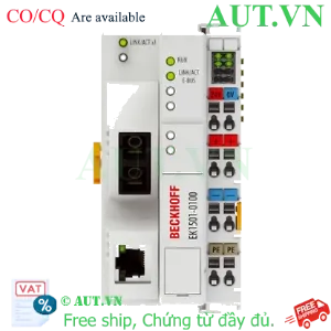 Ảnh của EK1501-0100 | EtherCAT Coupler, media converter (multimode fibre optic, RJ45 OUT) with ID switch
