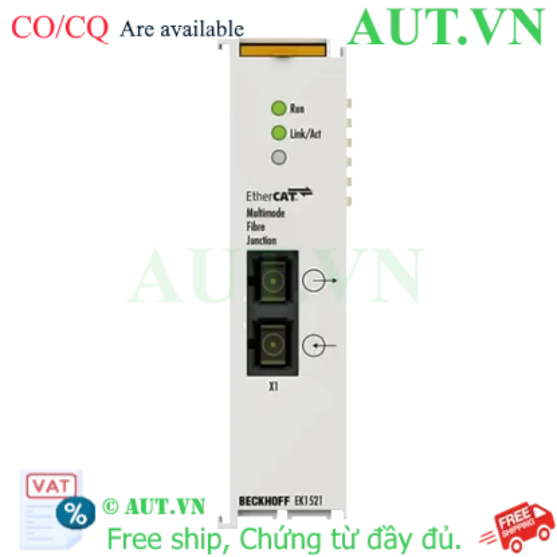 Ảnh của EK1521 | 1-port EtherCAT fibre optic junction