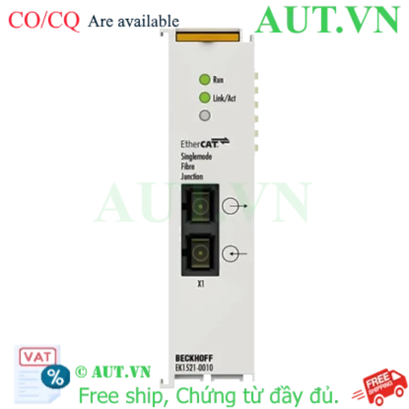 Ảnh của EK1521-0010 | 1-port EtherCAT fibre optic junction