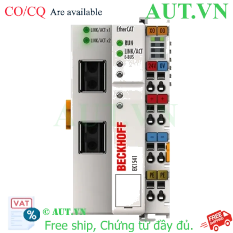 Ảnh của EK1541 | EtherCAT Coupler with ID switch, plastic optical fibre
