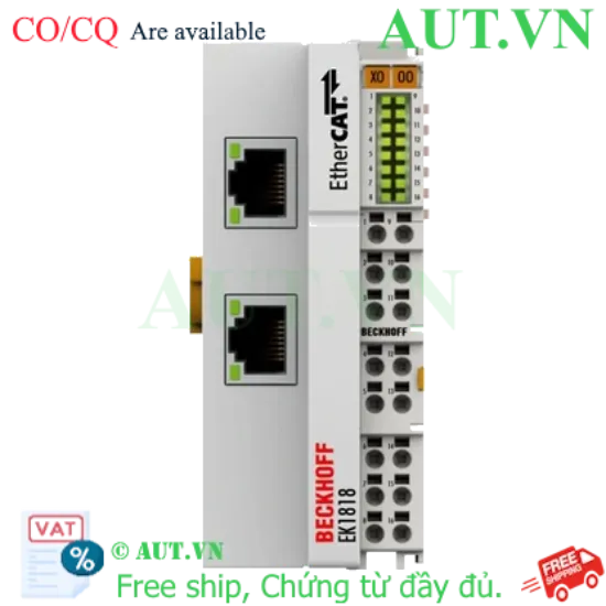 Ảnh của EK1818 | EtherCAT Coupler with integrated digital inputs/outputs