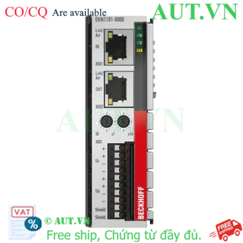Ảnh của EKM1101 | EtherCAT Coupler with ID switch and diagnostics