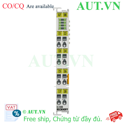 Ảnh của EL1088 | EtherCAT Terminal, 8-channel digital input, 24 V DC, 3 ms, ground switching