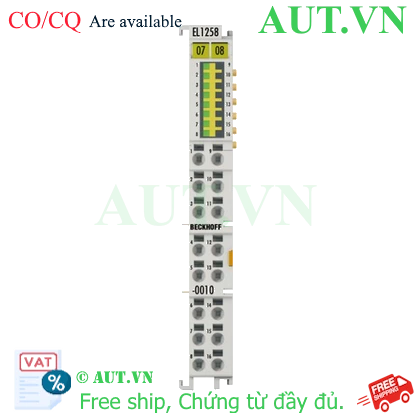 Ảnh của EL1258-0010 | EtherCAT Terminal, 8-channel digital input, 24 V DC, 1 µs, ground switching, multi-timestamp