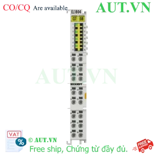 Ảnh của EL1804 | EtherCAT Terminal, 4-channel digital input, 24 V DC, 3 ms, 3-wire connection