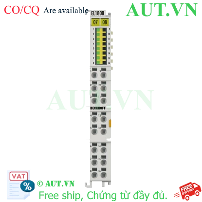 Ảnh của EL1808 | EtherCAT Terminal, 8-channel digital input, 24 V DC, 3 ms, 2-wire connection