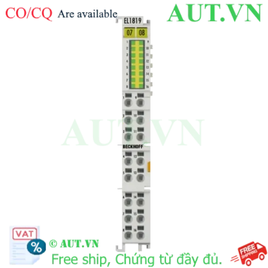 Ảnh của EL1819 | EtherCAT Terminal, 16-channel digital input, 24 V DC, 10 µs